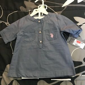 Us polo Assn baby girl set 18 m